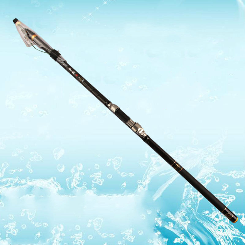 Carbon Fishing Rod Fishing Pole 3.6/4.5/5.4/6.3m XH Power Super hard Lure Rod Pole Fishing Tackle Strong Telescopic Boat Sea Rod