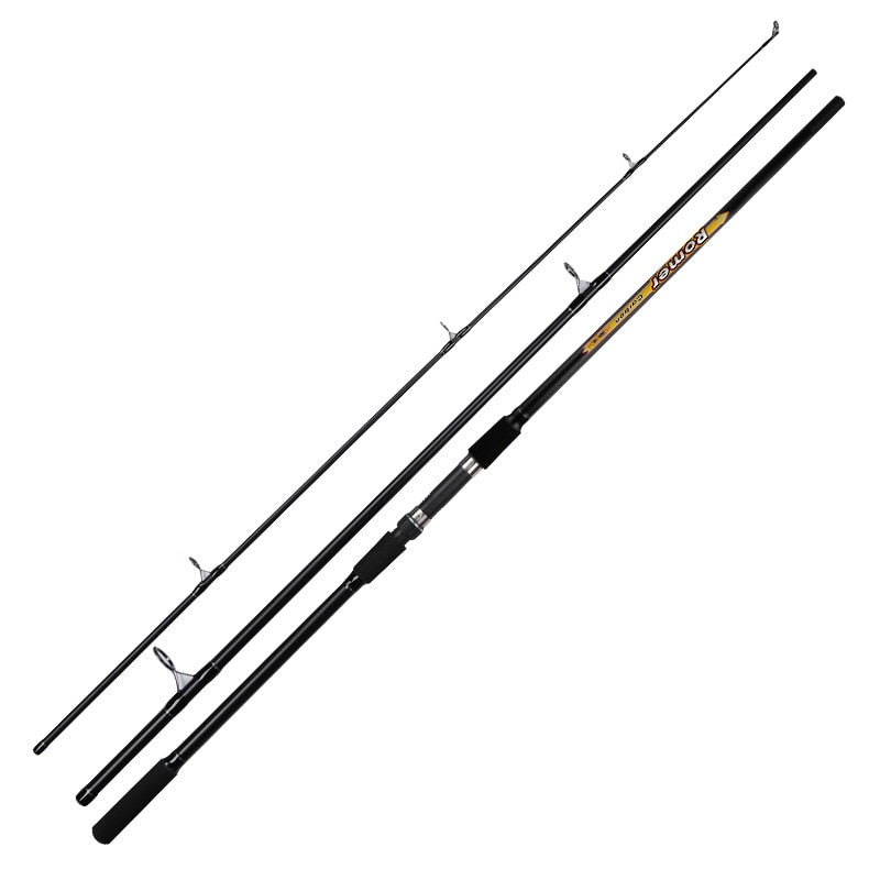 2018 New Anzhenji Three Sections Fishing Rods 3.3m 3.6m 3.9 M Carp Lure Rod Beach Sea