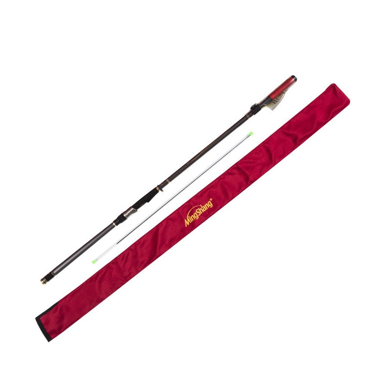 Rock Fishing Rod 3.6-6.3M High carbon Super Hard Telescopic Fishing Rod for Big Fish Baitcasting Rod Sea Rod Medium Fast GAN021
