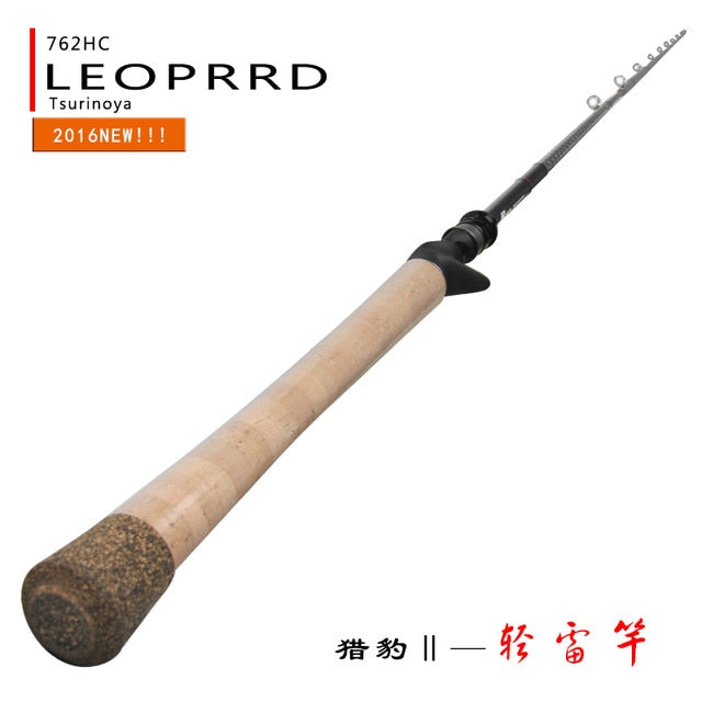 Tsurinoya LEOPARD 762HC 2.28m Casting rod H Power 8-30g PE 2-5  Baitcasting Rod Fuji Ring Fishing Rod Casting Rod
