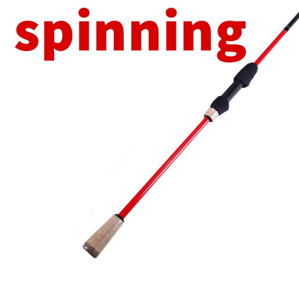 Tideliner Jig Fishing Rod 1.98m 30T Carbon Fiber Spinning Casting Lure Rod Lure Weight 3-22g 2 Sections Fast action rock rod