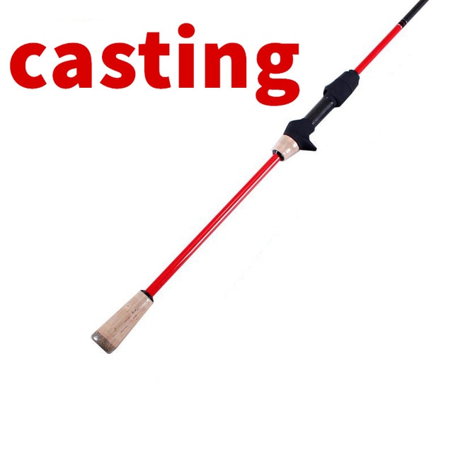 Tideliner Jig Fishing Rod 1.98m 30T Carbon Fiber Spinning Casting Lure Rod Lure Weight 3-22g 2 Sections Fast action rock rod