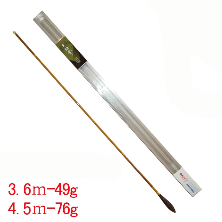 Japan High Carbon Ultra Light Fishing Pole Rod 3.6m 4.5m Telescopic River Fishing Rod Super Light  Crucian Rod