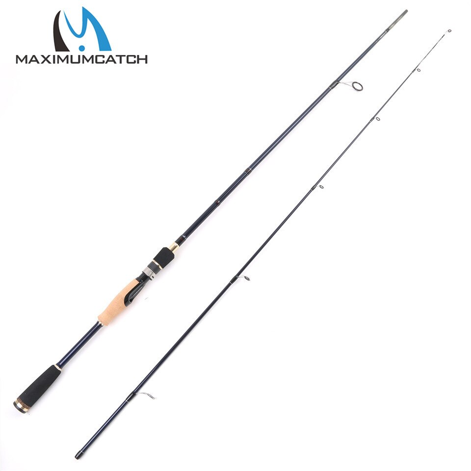 Maximumcatch 7' 5-10lb Spinning Fishing Rod 24T/IM 6 Carbon Fiber Megapower Spinning Rod 2pcs Fishing Rod