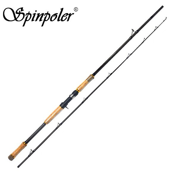 Spinpoler 2.1m 2.4m High Carbon Strong Power H XH Action Baitcasting Rod Stream Fishing Pole Beach Fishing Rod Fishing Tackle