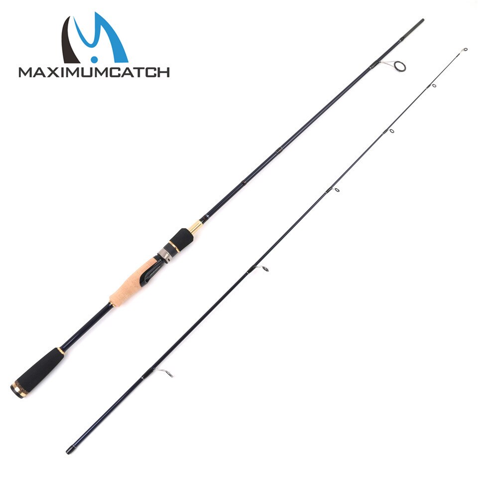 Maximumcatch 6'3'' Line Weight 4-8LB Spinning Fishing Rod 24T/IM 6 Carbon Fiber Megapower Lure Rod 2pcs Spinning rod