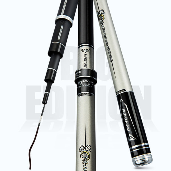 New Style Taiwan Fishing Rod Super Light and Super Hard Fishing Rod Portable and Telescopic Fishing Pole High Carbon Stick Cane