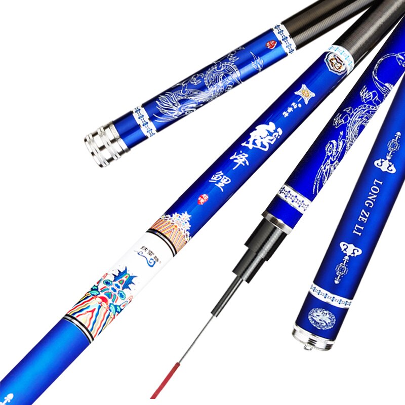 Taiwan Fishing Rod Ultra Light and Super Hard Fishing Pole High Carbon Hand Pole Telescopic and Portable Fishing Equipment Tools