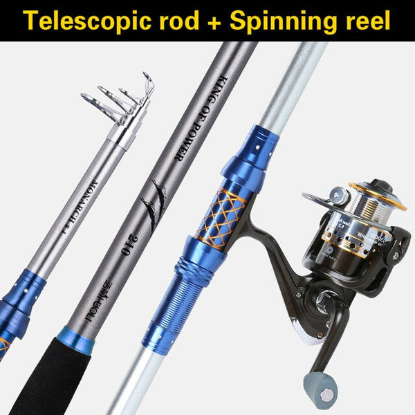 Carbon Ultra-Light Super Hard Seapole Telescopic Fishing Rod Long-distance Throwing Fishing Set Carp Fishing Power Hand Rod