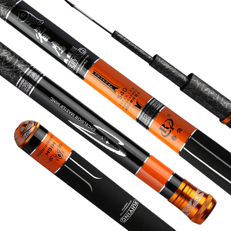 60T Carbon Fishing Pole Hand Olta Ultra-light and Ultra-hard Fishing Rod 28 Tone Taiwan Fishing Canne Peche Pesca Fishing Tackle