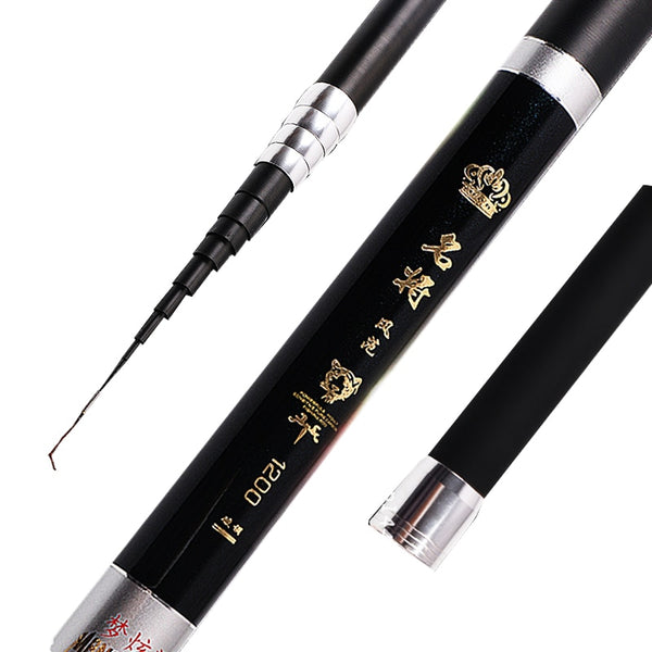 Sea Fishing Carbon Taiwan Fishing Rod Ultralight Power Hand Pole Telescopic Fishing Landing Net Pole 9m Long Canne A Peche