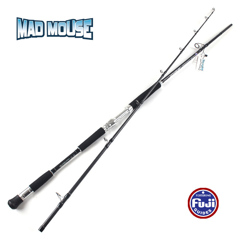 2018 NEW Japan ALL Fuji Guides High Carbon 2.4M Ocean boat Rod Game Rod Jigging rod Gt popping Saltwater Fishing Rod