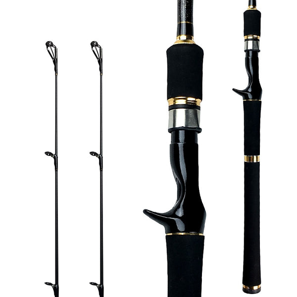 Spinpoler Carbon Fiber Casting/Spinning Version Fishing Rod M & MH Ation Spinning Rod Casting Rod Portable Carpe Fishing Pole
