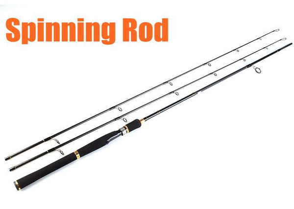 Spinpoler Carbon Fiber Casting/Spinning Version Fishing Rod M & MH Ation Spinning Rod Casting Rod Portable Carpe Fishing Pole