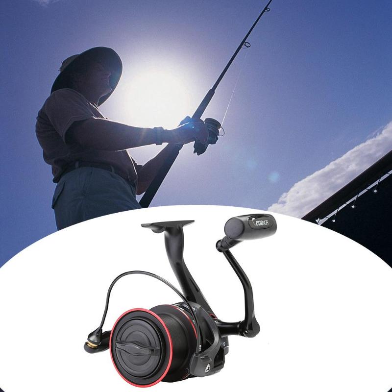 9000+8000 Wire Cup All Metal Spinning Wheel Boat Carp Sea Fishing Reel Anti-explosion line design strong Fishing Rods