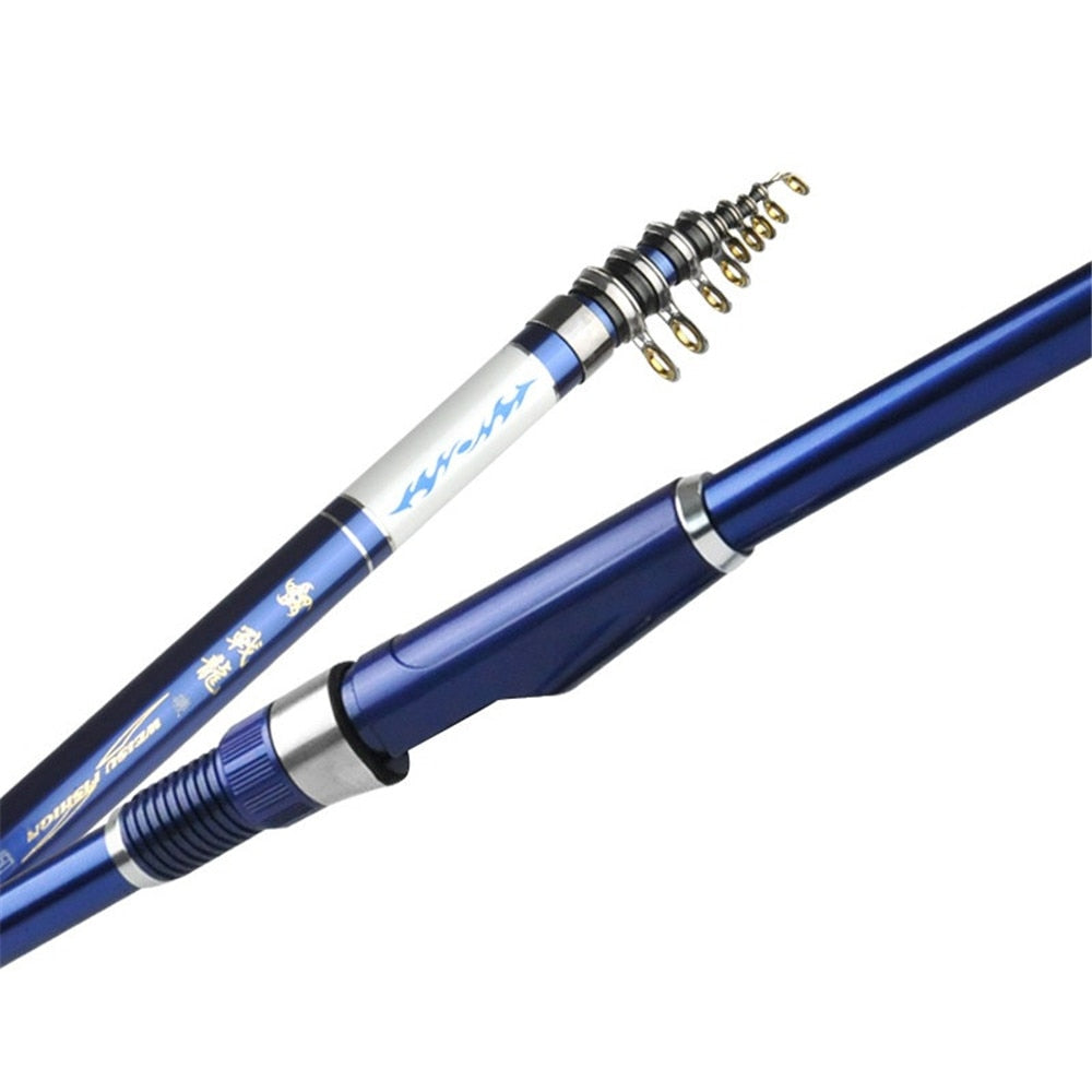 Super Strong 2.7 - 5.4M 98% Carbon Ultra-Light Ocean Beach Surf Casting Fishing Rod Rock Fishing Rod Free Shipping