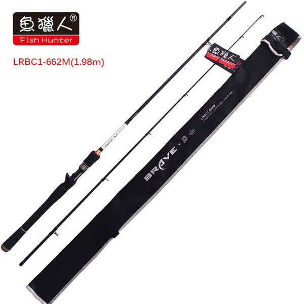 lure fishing rod Brave lure rod spinning & casting carbon High quality free shipping