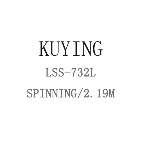 KUYING Leadership Spinning Casting Lure Fishing Rod 1.92m 2.16m 2.19m 2.28m 2.4m 2.58m 2.7m Pole Stick Carbon Cane Medium Fast
