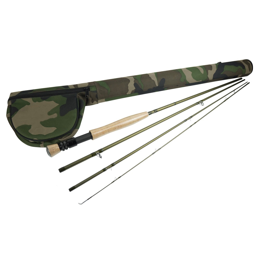 All Times Carbon Fiber Fly Fishing Rod 9'0'' LW4, 9'0'' LW5, 9'0'' LW6 Freshwater Fly Rods Fly Fishing Rods Fast Action