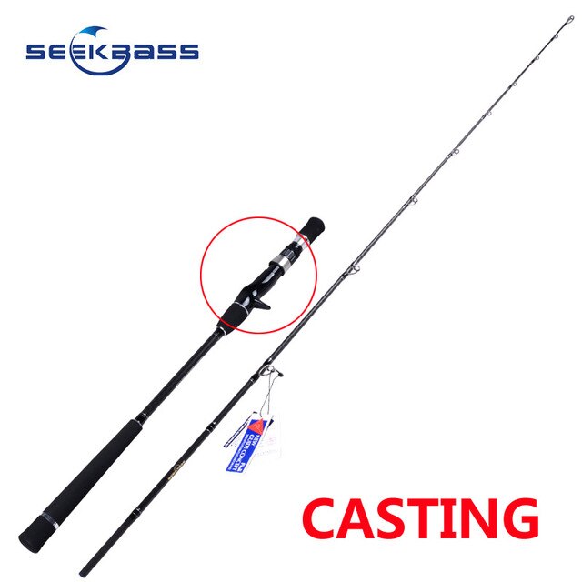 SeekBass Slow jigging fishing rod 1.93m Full FUJI Parts slow jig fishing rod JIG WEIGHT:80-280G slow pitch jigging rod
