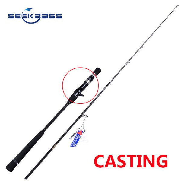 SeekBass Slow jigging fishing rod 1.93m Full FUJI Parts slow jig fishing rod JIG WEIGHT:80-280G slow pitch jigging rod