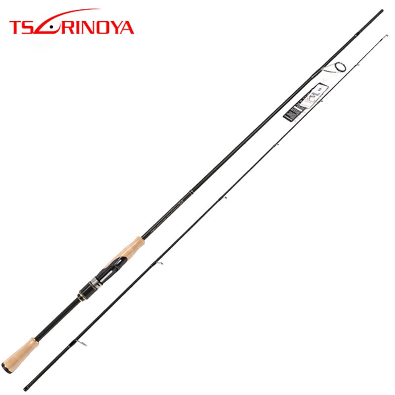 TSURINOYA PROFLEX II Spinning Fishing Rod 2.01m 2.13m 2 Section Spinning Rod ML/M Power Canne A Peche Carbon Fishing Pole