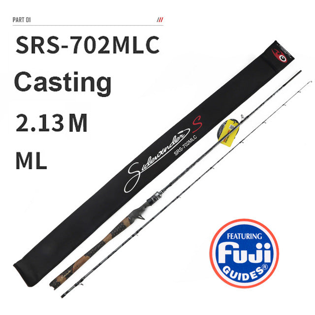 New arrive python carbon lure rod squat fishing rod Casting/Spinning Full FUJI parts K-type ring X-type carbon M/ML/XH/MH/XXH
