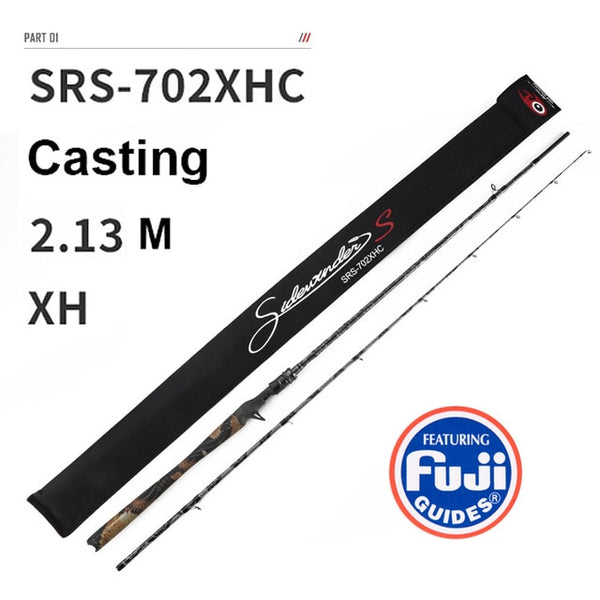 New arrive python carbon lure rod squat fishing rod Casting/Spinning Full FUJI parts K-type ring X-type carbon M/ML/XH/MH/XXH