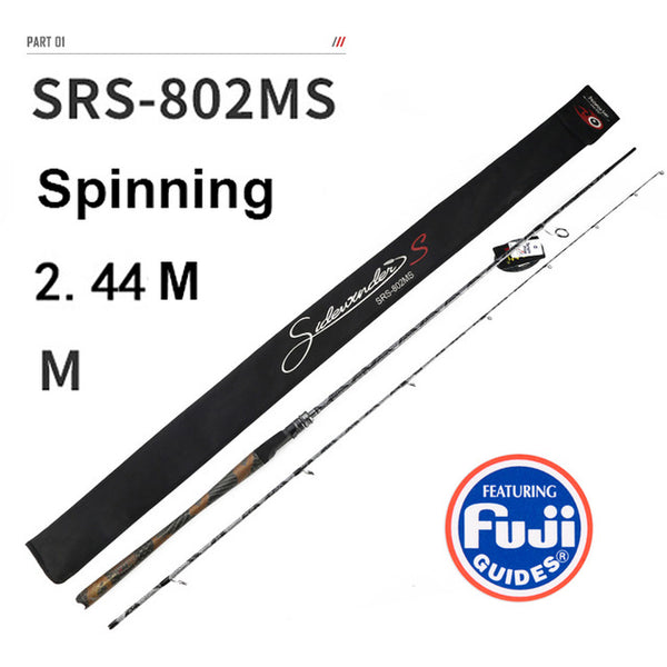 New arrive python carbon lure rod squat fishing rod Casting/Spinning Full FUJI parts K-type ring X-type carbon M/ML/XH/MH/XXH