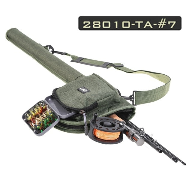 LEO 9' Fly Fishing Rod and Reel Combo Set 7/8 Fly Rods with Carry Bag 20 Flies Fishing Lures For Carp Pesca