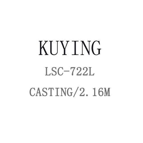 KUYING Leadership 1.92m 2.16m 2.19m 2.28m 2.4m 2.58m 2.7m Spinning Casting Lure Fishing Rod Pole Carbon Cane FUJI Medium Fast