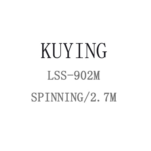 KUYING Leadership 1.92m 2.16m 2.19m 2.28m 2.4m 2.58m 2.7m Spinning Casting Lure Fishing Rod Pole Carbon Cane FUJI Medium Fast