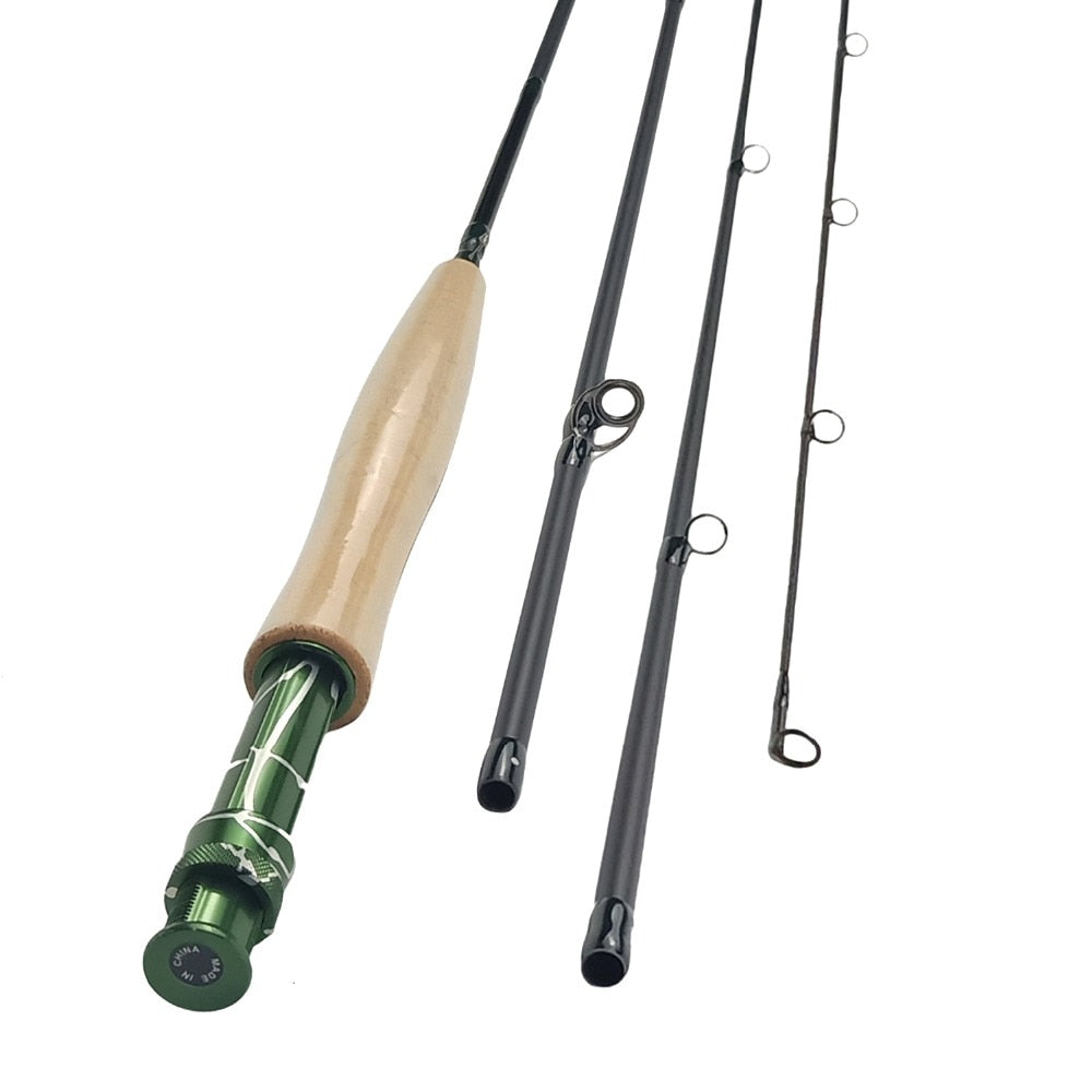 Aventik 7'9" LW3/4 Light Weight High Module Carbon Fly Rods Medflex Action Fly Fishing Rod With Pacific bay Stripping Guide