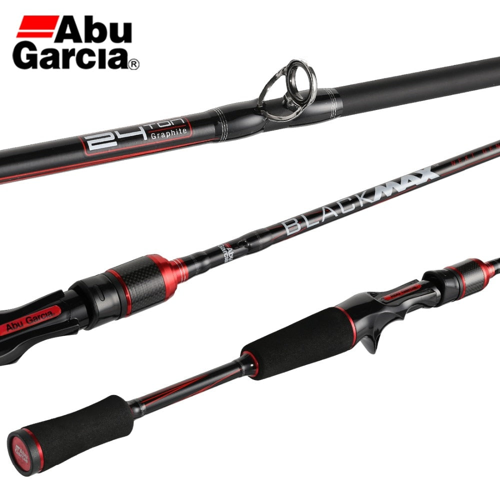 19 Abu Garcia BLACK MAX BMAX II Lure Fishing Rod RF Power Spinning Casting Rod 2.13 2.28 2.43M Carbon Fiber Carp Fishing Tackle