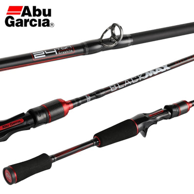 19 Abu Garcia BLACK MAX BMAX II Lure Fishing Rod RF Power Spinning Casting Rod 2.13 2.28 2.43M Carbon Fiber Carp Fishing Tackle