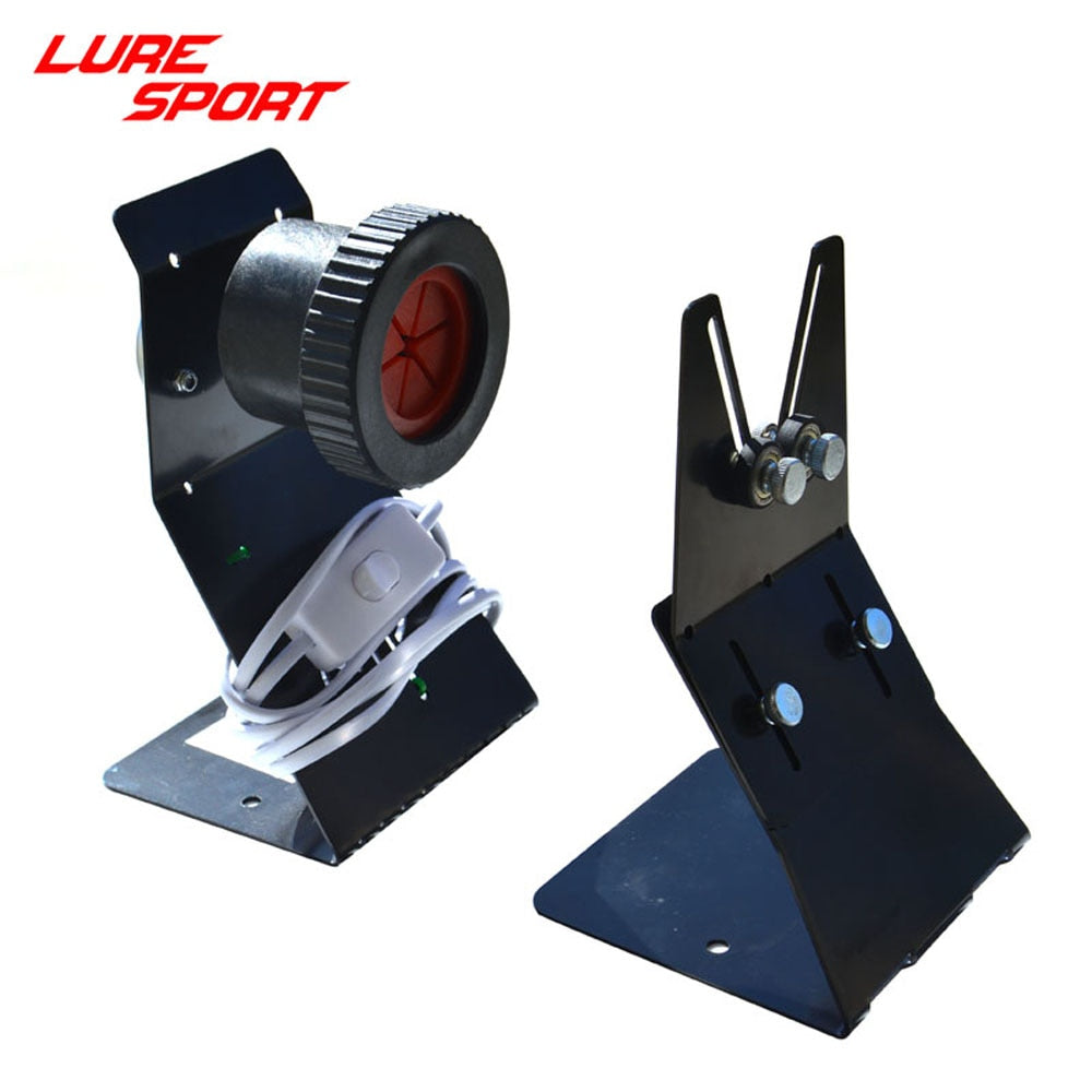 LureSport  Fishing Rod Building Equipment Drying Machine Guide Repair Smoothen EpoxyResin Machine DIY